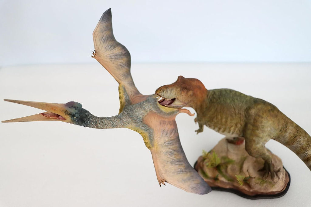 O tiranossauro era um grande covarde,ás vezes