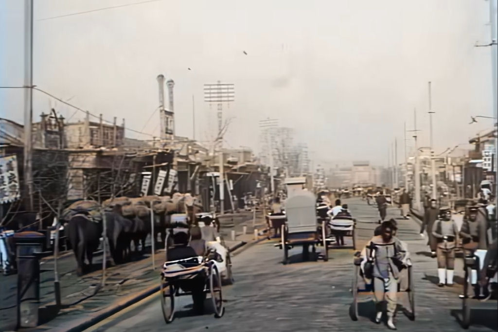 Veja o cotidiano na China em 1917 atrav�s de imagens aprimoradas e colorizadas por IA