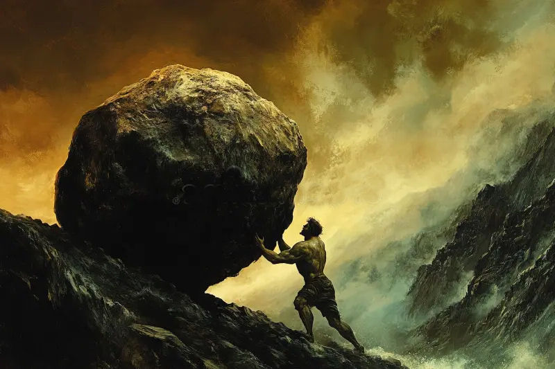 Por que S�sifo foi condenando por Zeus a empurrar pedra por toda a eternidade?