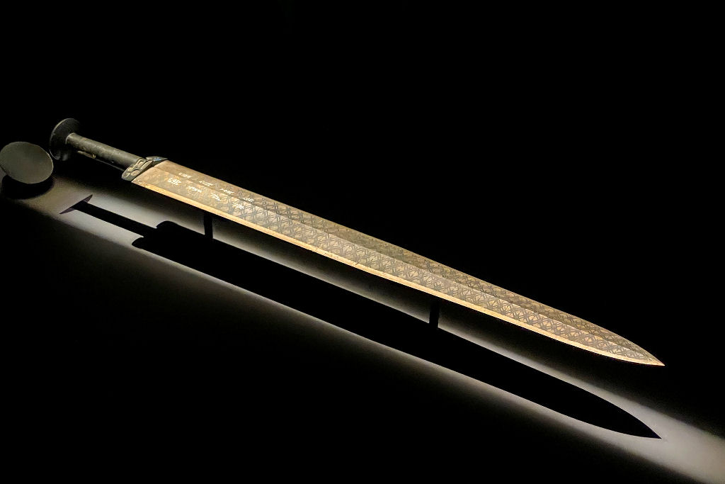 A Espada de Goujian, encontrada em 1966, não enferrujou nem perdeu o fio em 2.500 anos