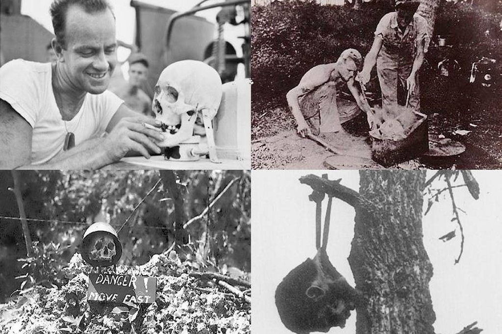 Trof�us de guerra nojentos: como as tropas americanas mutilaram corpos japoneses da Segunda Guerra