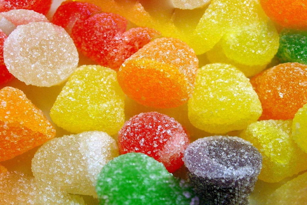 O que esta goma-laca est� fazendo nas minhas jujubas?