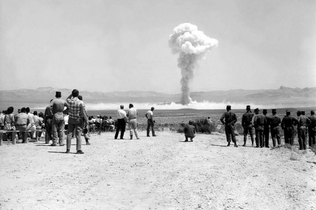 Como seria a sensação de uma explosão de bomba nuclear?