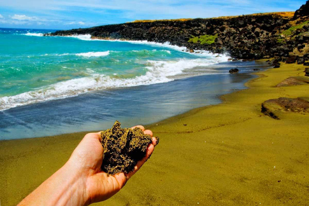Papakōlea, a praia-verde havaiana que n�o deveria existir