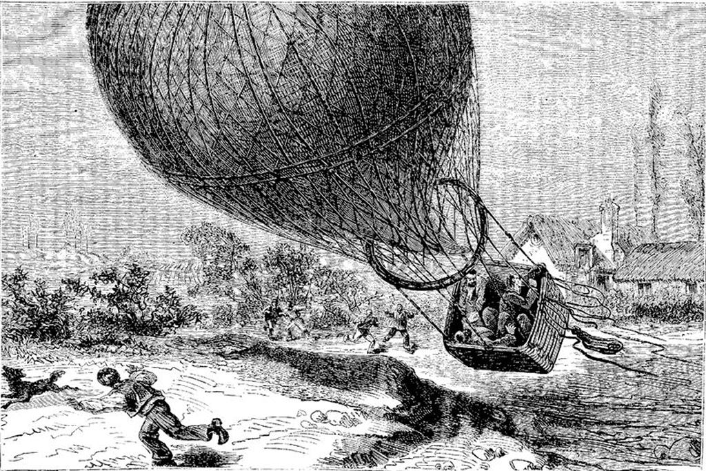 A trag�dia do bal�o Z�nith em 1875. que assentou as bases de seguran�a de voo em altas altitudes