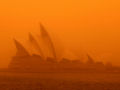 Impressionantes fotografias da tempestade de poeira na Austrália