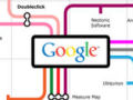 O mapa de metrô das aquisições Google