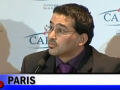 Jornalista iraquiano evita sapatada em Paris