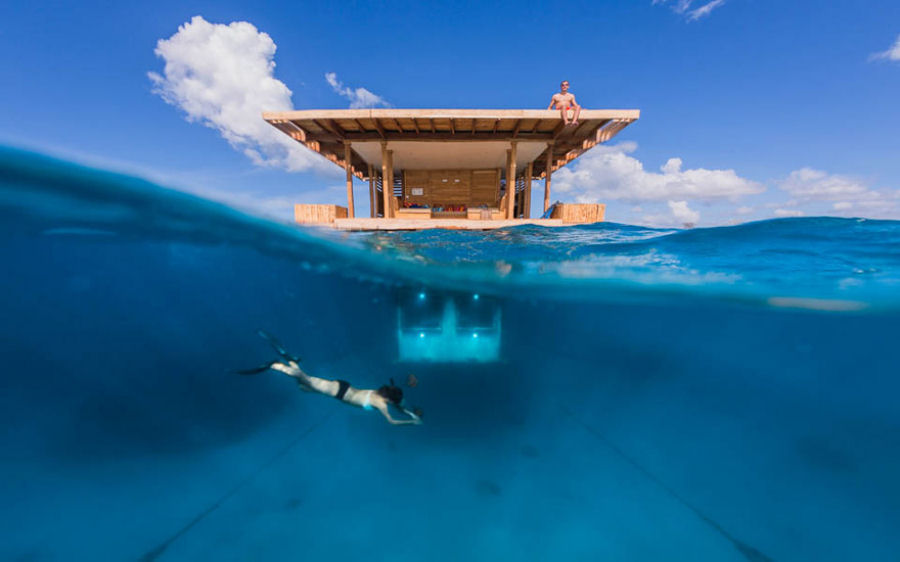 Sugesto para as prximas frias: um hotel flutuante com quarto subaqutico em Zanzibar 01