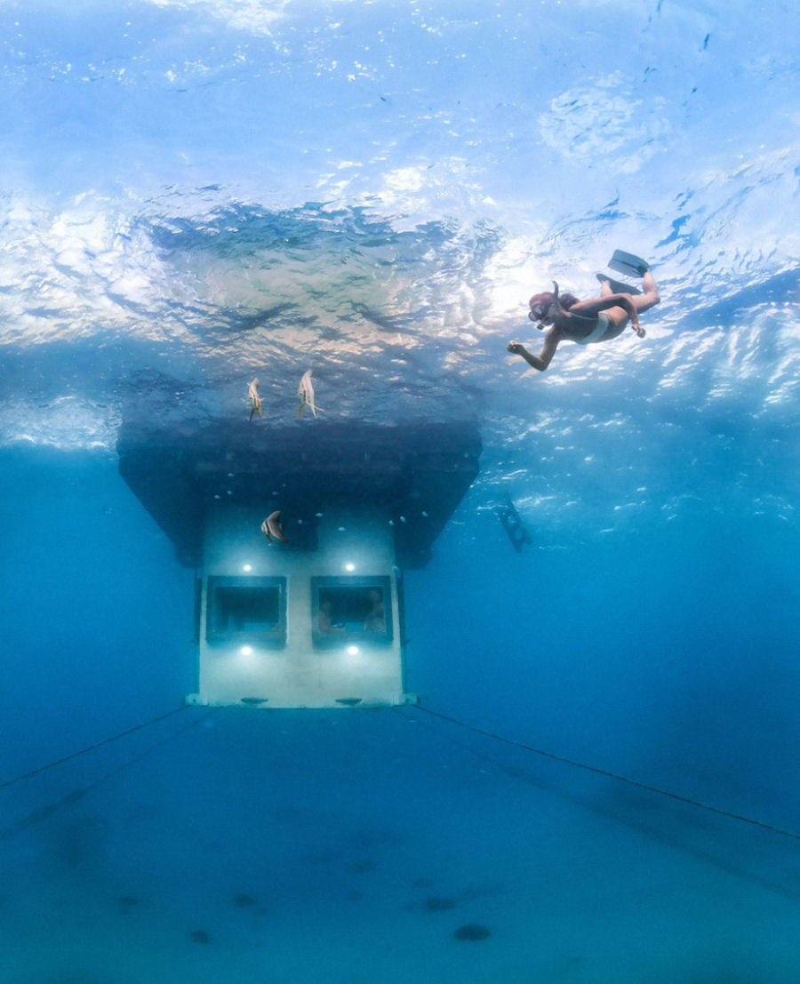 Sugesto para as prximas frias: um hotel flutuante com quarto subaqutico em Zanzibar 02