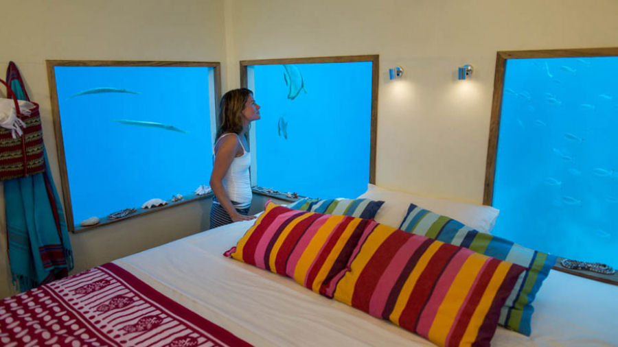 Sugesto para as prximas frias: um hotel flutuante com quarto subaqutico em Zanzibar 05