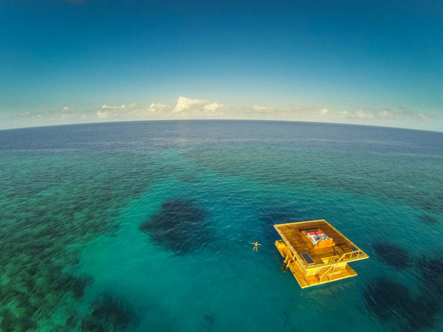 Sugesto para as prximas frias: um hotel flutuante com quarto subaqutico em Zanzibar 07