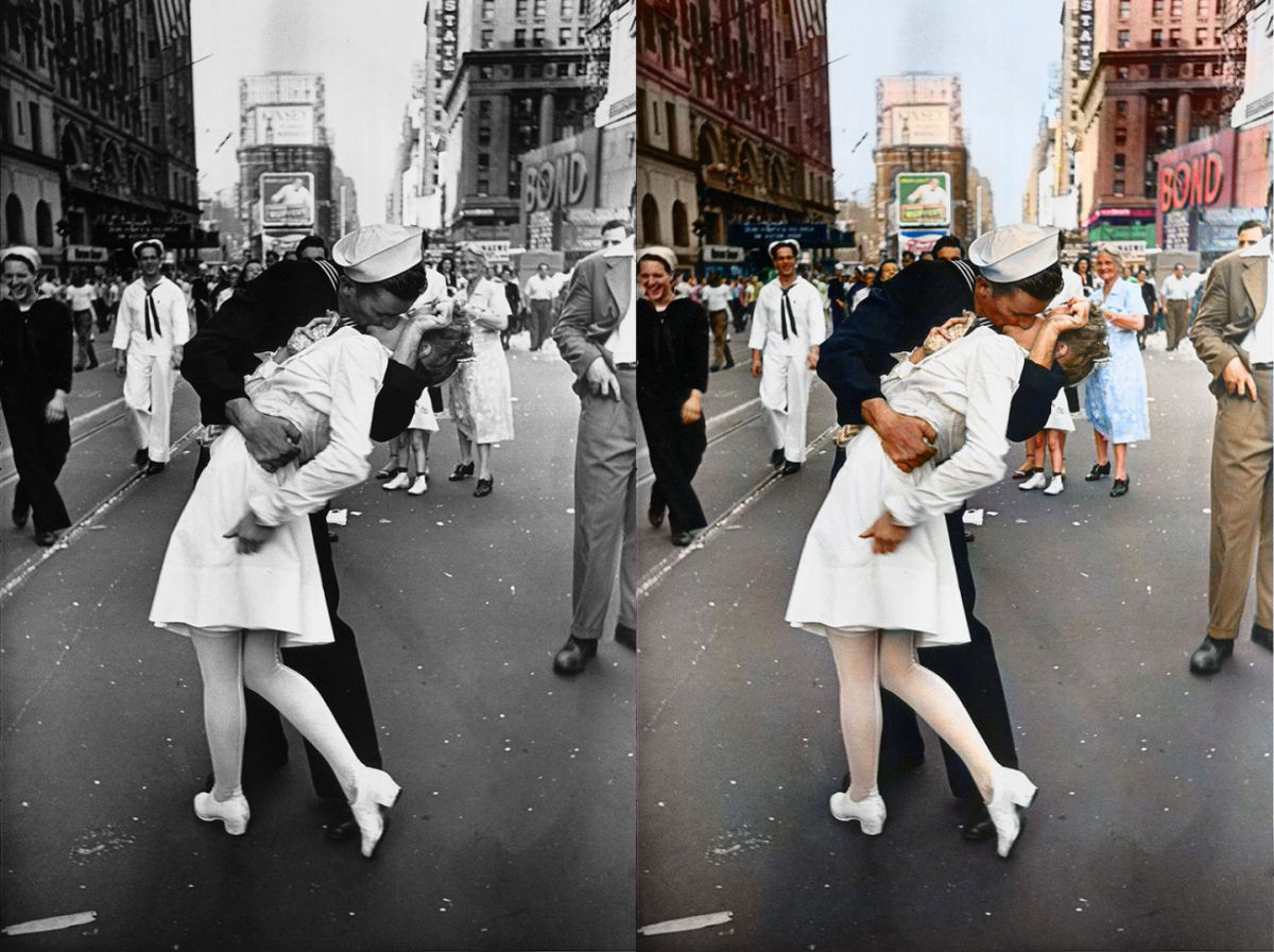 30 emotivas fotografias sobre o amor em tempos de guerra