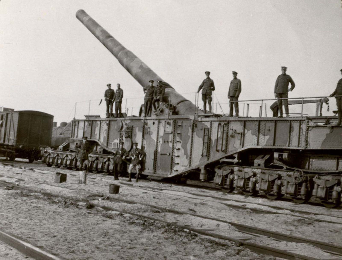 Armas ferroviárias: quando a artilharia pesada realmente começou a fazer grandes estragos 09