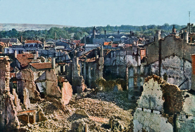 Raras fotografias em cores da Primeira Guerra Mundial 02
