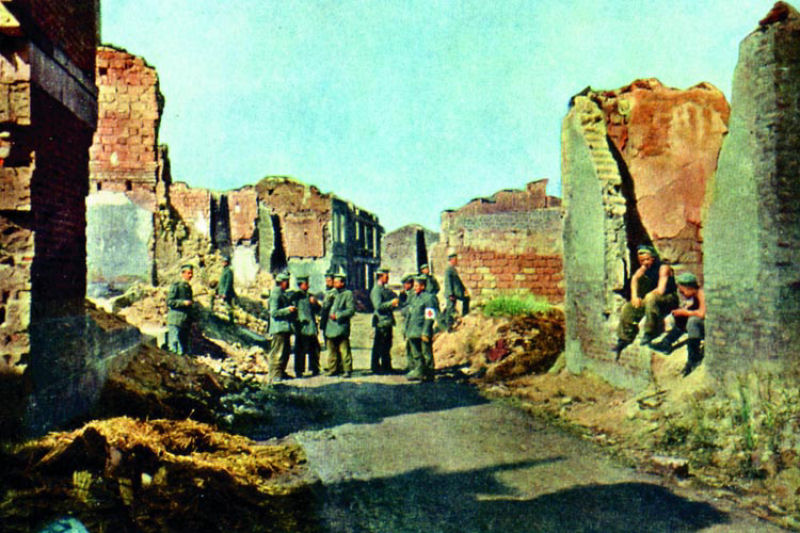 Raras fotografias em cores da Primeira Guerra Mundial 18