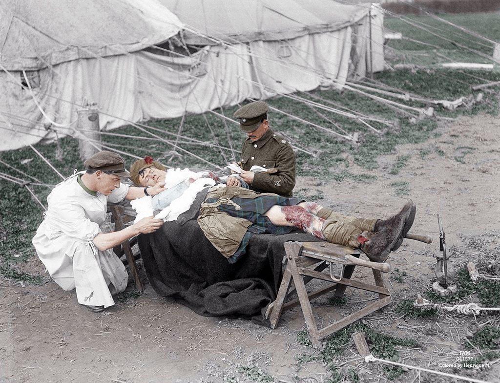 Fotos colorizadas trazem Primeira Guerra à vida 06