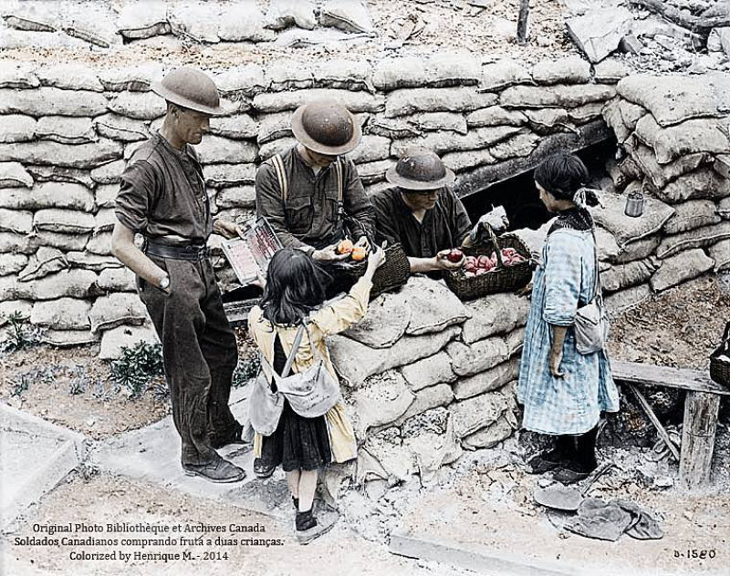 Fotos colorizadas trazem Primeira Guerra à vida 29