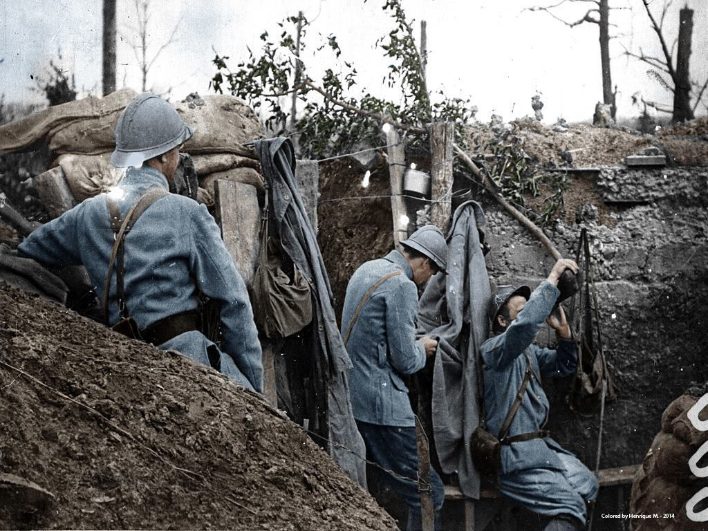 Fotos colorizadas trazem Primeira Guerra à vida 45