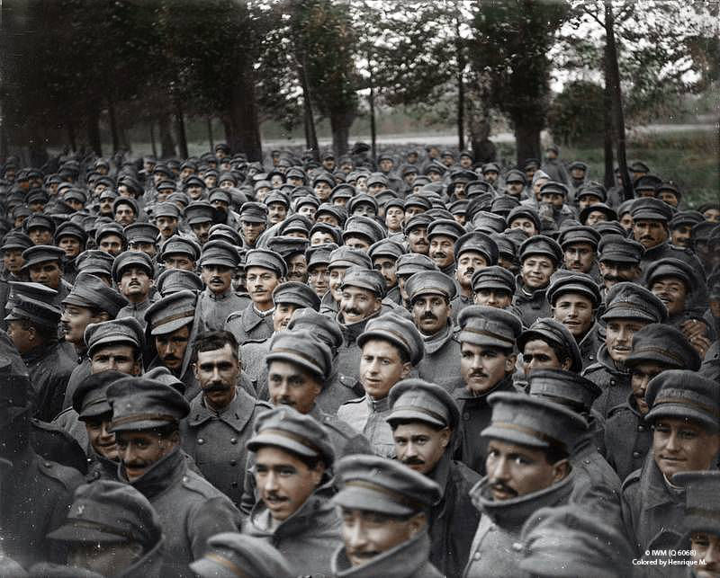 Fotos colorizadas trazem Primeira Guerra à vida 51