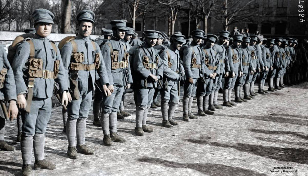 Fotos colorizadas trazem Primeira Guerra à vida 52
