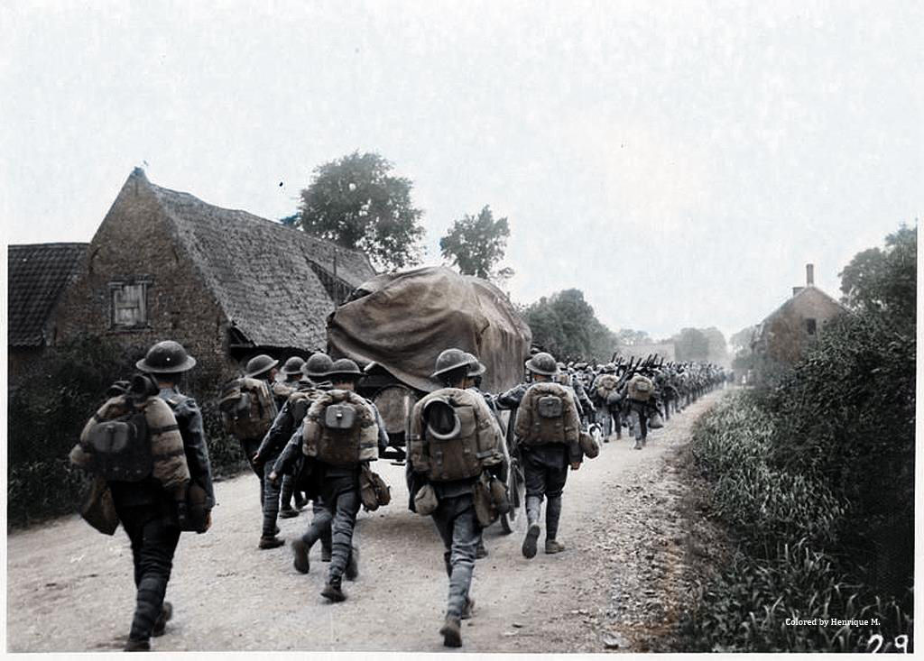 Fotos colorizadas trazem Primeira Guerra à vida 62