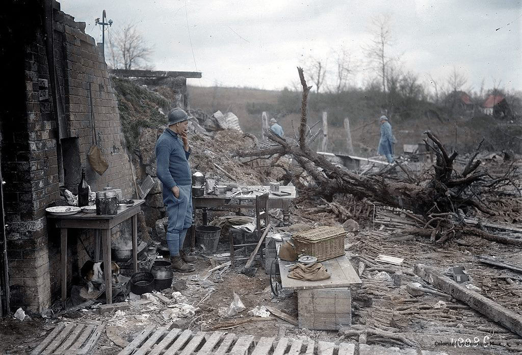 Fotos colorizadas trazem Primeira Guerra à vida 66
