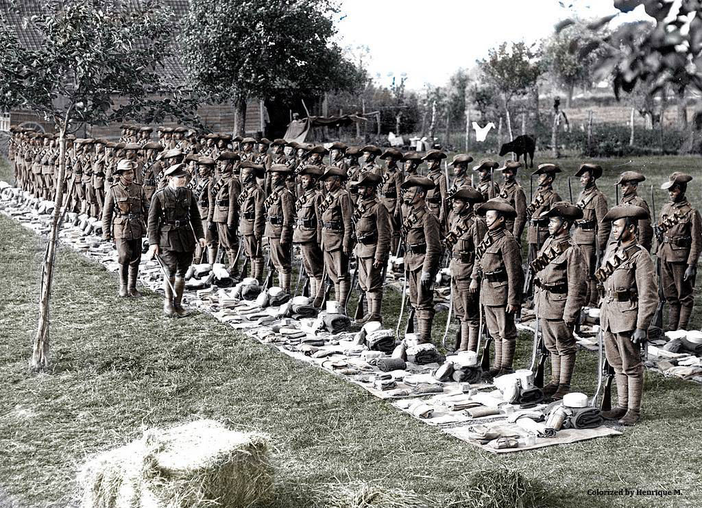 Fotos colorizadas trazem Primeira Guerra à vida 68