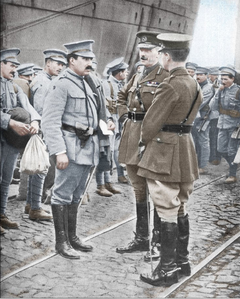 Fotos colorizadas trazem Primeira Guerra à vida 69