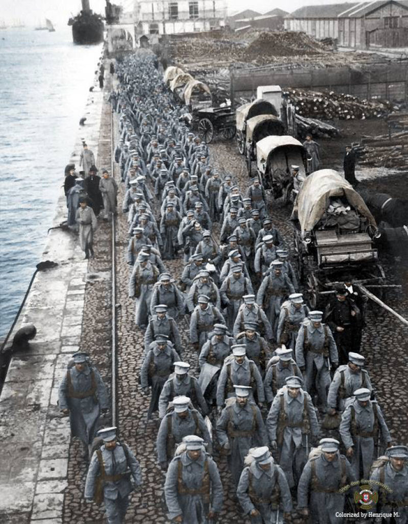 Fotos colorizadas trazem Primeira Guerra à vida 81