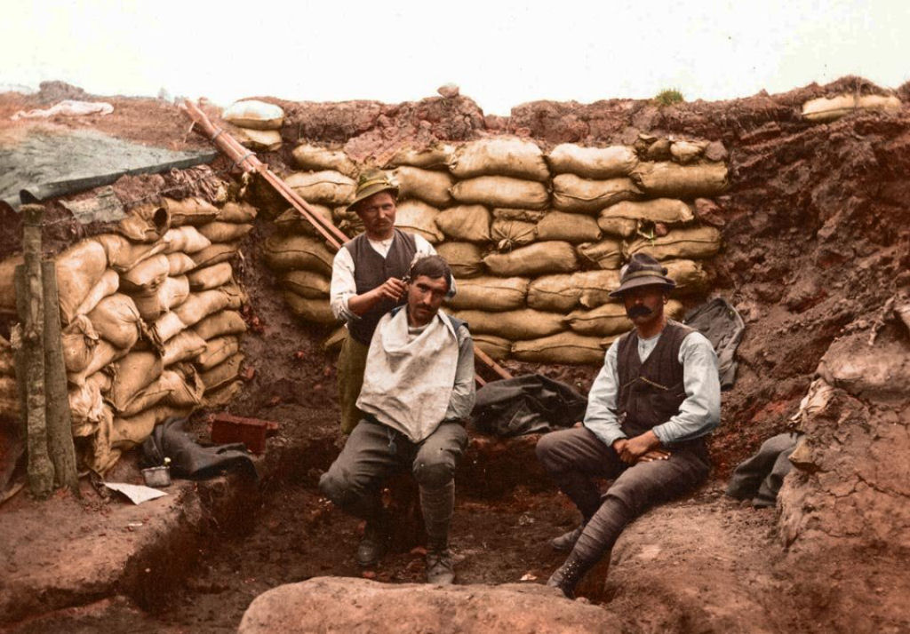 Fotos colorizadas trazem Primeira Guerra à vida 89