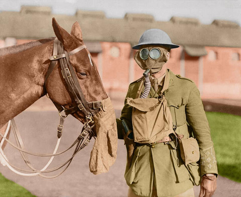 Fotos colorizadas trazem Primeira Guerra à vida 91