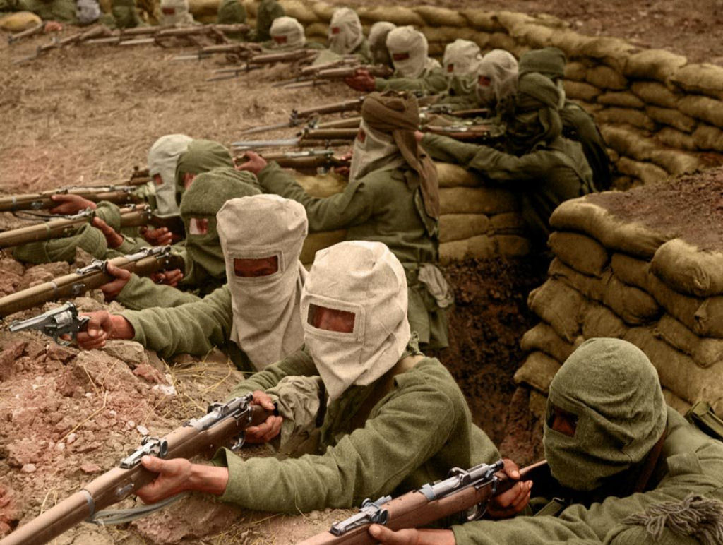 Fotos colorizadas trazem Primeira Guerra à vida 92