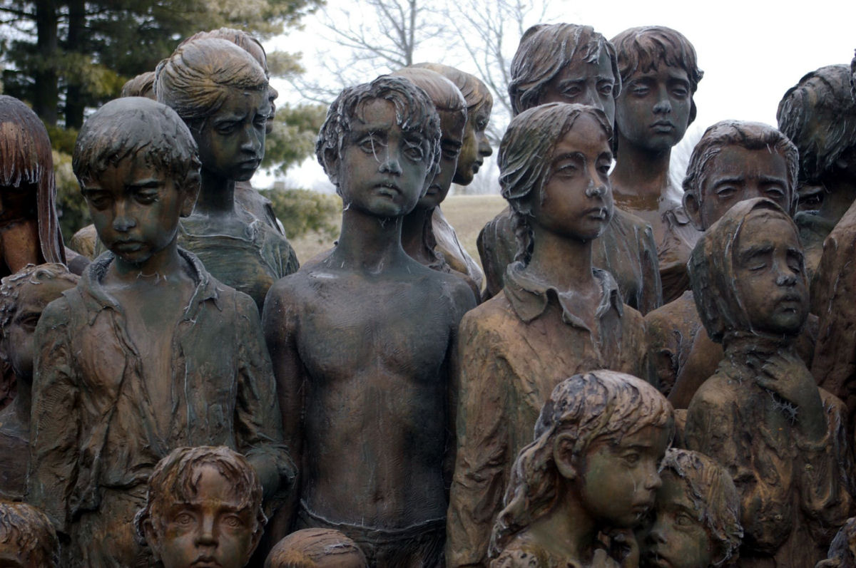 Memorial das Crianças Vítimas de Guerra em Lidice 12