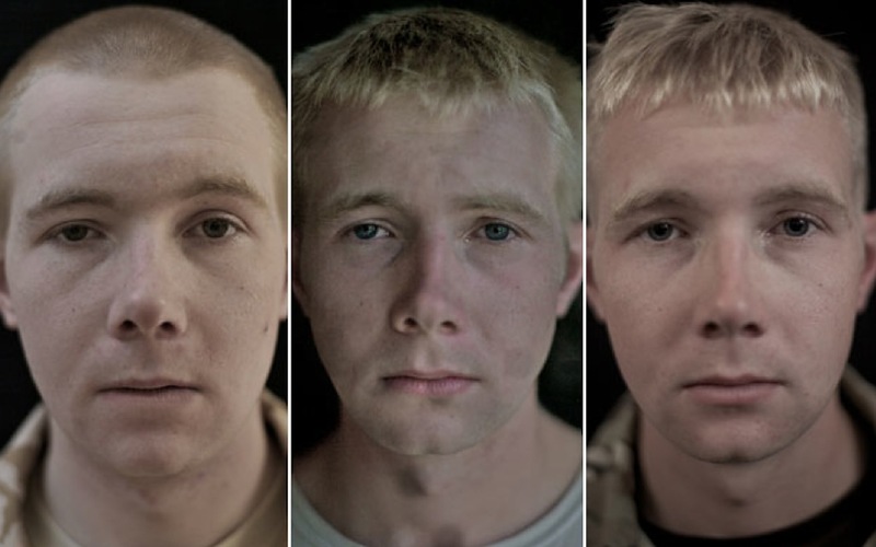 O rosto da guerra: fotografias de soldados antes, durante e aps o Afeganisto 03
