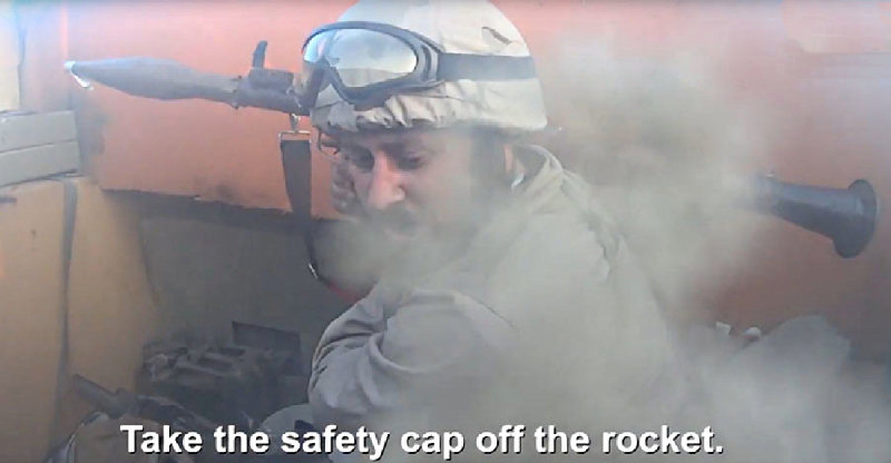 Vdeo da cmera do capacete de membro do Daesh mostra a realidade dos combatentes terroristas